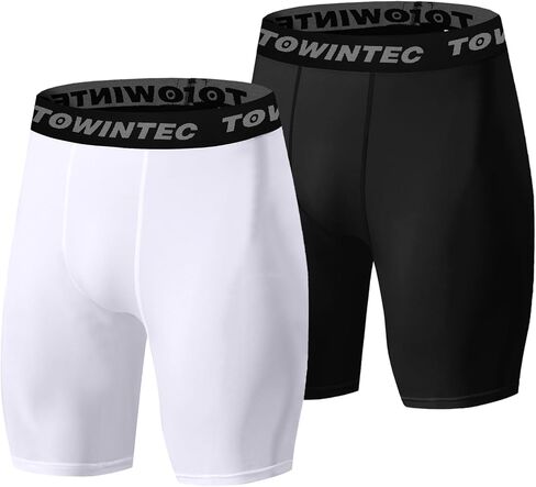 Compression Shorts for Men Athletic Workout Performance Base Layer Exercise Tights Spandex Running Underwear in Kuwait