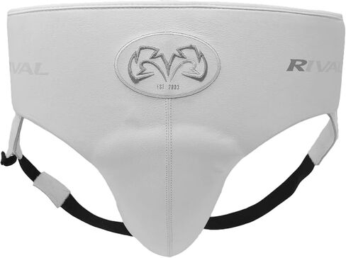 RIVAL Boxing RNFL-Guerrero 180 Groin Protector, Hard Shell Foam Core, Dual Lace Track System for Tailored Fit, Leather Construction in Saudi Arabia