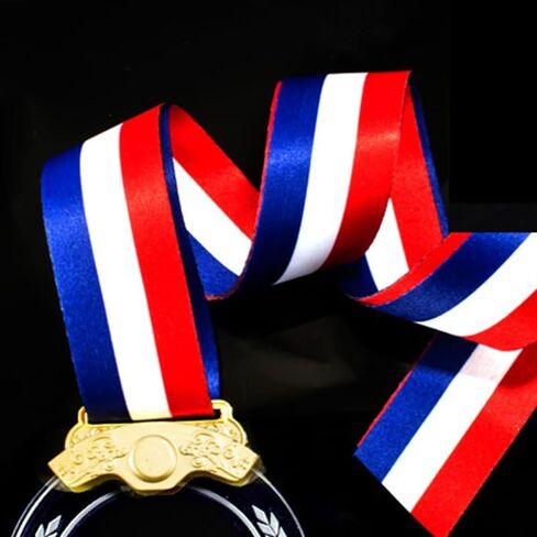 Crystal Medals 1st 2nd 3rd Awards MVP Winner Glass Trophy Gold Silver Bronze Prizes with Ribbon,Olympic Style, for Sports Competitions Events,Party Holiday,Souvenir Gifts in Saudi Arabia