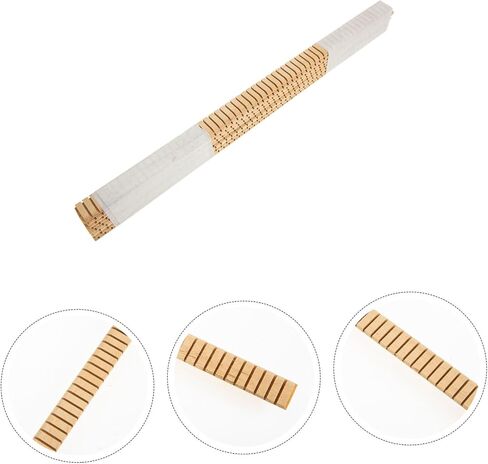 SUPVOX 8pcs Guitar Purfling Edging Strips Stylish Decorative Binding Accessory for Acoustic and Classical Guitars Smooth Finish for Luthiers and Projects in Saudi Arabia