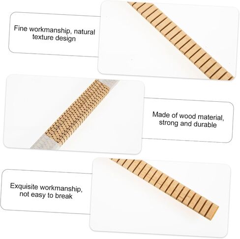 SUPVOX 8pcs Guitar Purfling Edging Strips Stylish Decorative Binding Accessory for Acoustic and Classical Guitars Smooth Finish for Luthiers and Projects in Saudi Arabia
