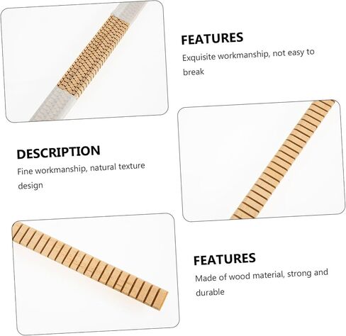 SUPVOX 8pcs Guitar Purfling Edging Strips Stylish Decorative Binding Accessory for Acoustic and Classical Guitars Smooth Finish for Luthiers and Projects in Saudi Arabia