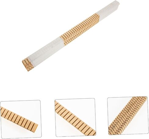 SUPVOX 8pcs Guitar Purfling Edging Strips Stylish Decorative Binding Accessory for Acoustic and Classical Guitars Smooth Finish for Luthiers and Projects in Saudi Arabia