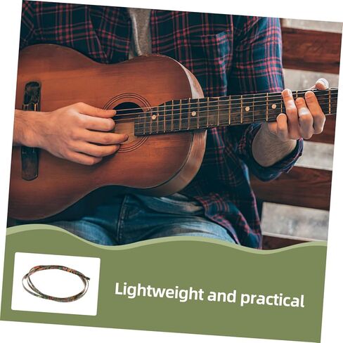 1pc Guitar Part Binding Strip Green Decorative Purfling for Acoustic Guitar in Kuwait