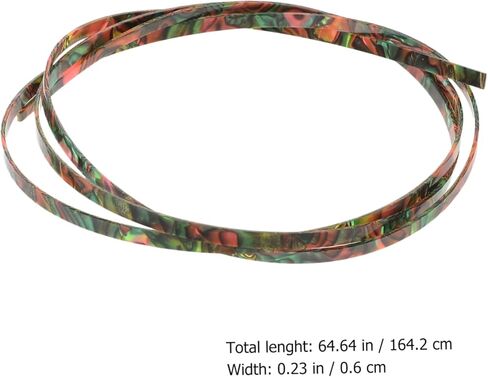 1pc Guitar Part Binding Strip Green Decorative Purfling for Acoustic Guitar in Kuwait