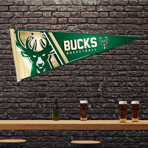 Rico Industries NWSL Women's Soccer Washington Spirit 12" x 30" Felt Wall Décor Pennant - Great for Home/Bed Room/Man Cave Décor in Kuwait