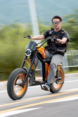 Adult Electric Bike, 1500W Brushless Motor 52V/27Ah Range Up to 38 Miles E Bike Front/Rear Turn Signals Dual Suspension Electric Bike BG-X PRO in Saudi Arabia