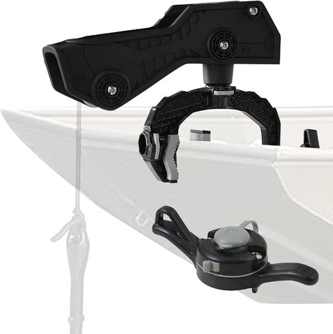 HITORHIKE Universal Anchor Mount-Heavy Duty Boat Anchor Holder with Multi-Directional Locking,Built-in Storage for Kayaks,Canoes in Saudi Arabia