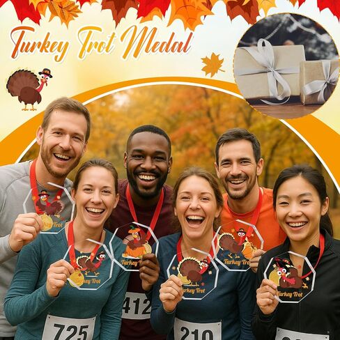 6 قطع من جوائز عيد الشكر لتركيا مقاس 11.43 سم × 11.43 سم من الأكريليك، جوائز تقدير الخريف المضحكة لهدايا عيد الشكر وجوائز الخريف وديكورات in Kuwait