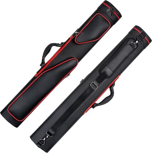 Collapsar Pool Cue Case 2X4, Billiard Stick Carrying Case Holds 2 Butts and 4 Shafts for Adults Billiard Cue Case in Saudi Arabia