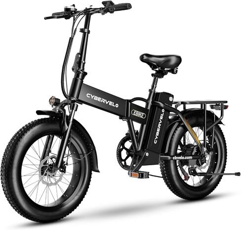 Aelith Folding Electric Bike for Adults – 1000W Motor, 20"x3" Fat Tire, 48V Removable Battery, All-Terrain E-Bike with 7-Speed, Front Suspension – Powerful Foldable Ebike for Commuter in Saudi Arabia
