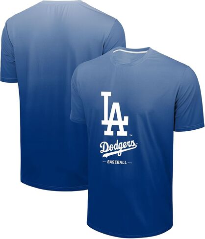 تي شيرت FOCO MLB للرجال ذو الشعار الأساسي الرسمي Wordmark Premier Team Spirit Performance Gradient in Saudi Arabia