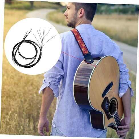 8pcs Guitar Edge Wrapping Trims Convenient Purfling Strip for Acoustic Guitars Decorative Binding Strips Easy to Install Edge Stylish Inlay in Kuwait