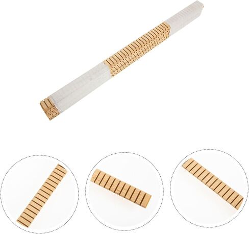 8pcs Flexible Guitar Binding Purfling Strips for Decorative Inlay Accessory for Luthier Repairs Smooth Finish for Acoustic Guitars in Saudi Arabia