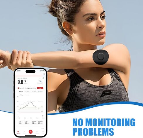 20 Pack,Over Patches Waterproof for Dexcom g7,CGM Sensor Patches| Non-Glue Central, Full Coverage, Latex-Free, Hypoallergenic& Breathable | Easy to Remove Without Leaving Any Marks (Black, 3.15 in) in Kuwait