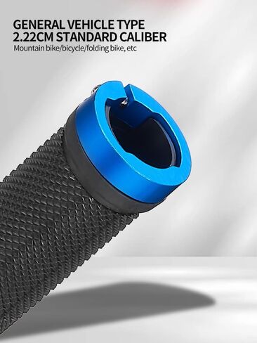 Bike Handlebar Grips，Single Lock-On Non-Slip Rubber Bar Ends for Mountain, BMX, MTB, Cruiser & Scooter Bikes，Comfortable Ergonomic Design in Saudi Arabia