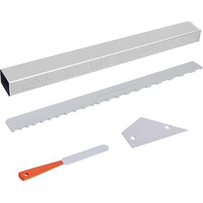 Guitar Luthier Tool Kit, Including 16 Inch Guitar Fret Leveling Sanding Beam, Guitar Fret Rocker, Fret Crowning File, Guitar Neck Notched Straight Edge, Luthier Tools for Guitar Bass in Saudi Arabia