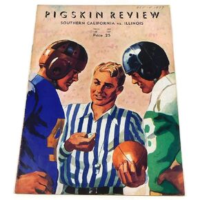 1939 إلينوي في برنامج USC College لكرة القدم 10-14-39 - برامج الكلية in Kuwait
