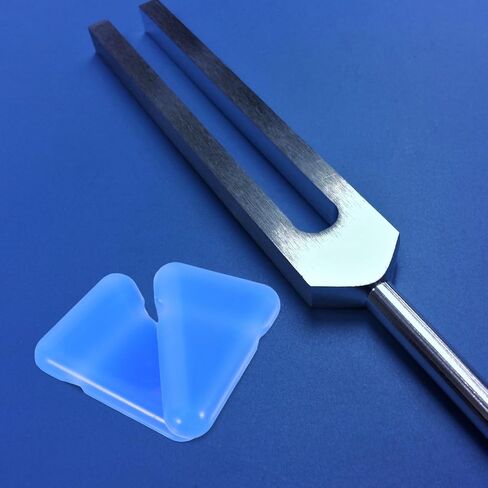 Cabilock 2pcs Fork Holder Silicone Triangle Base Secure Stabilizer Mount for Tuning Forks Lightweight and Easy to Clean for Therapy and Meditation in Saudi Arabia