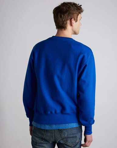 Champion Men's Reverse Weave Crew, Chainstitch Applique in Saudi Arabia