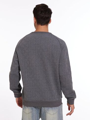 Men's Lightweight Sweatshirts with Kangaroo Pocket Casual Crew Neck Pullover Shirt in Saudi Arabia