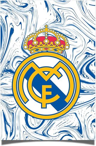Desert Cactus Real Madrid FC Poster Los Blancos Madridistas Football Soccer 11 x 17 Inch Room Office Décor Decoration Official Fan Gear (11x17 inch,Version H) in Saudi Arabia