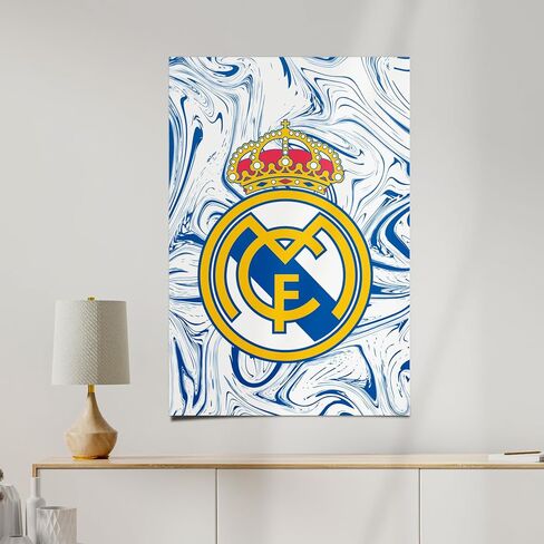 Desert Cactus Real Madrid FC Poster Los Blancos Madridistas Football Soccer 11 x 17 Inch Room Office Décor Decoration Official Fan Gear (11x17 inch,Version H) in Saudi Arabia