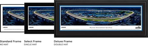 Daytona International Speedway - Night Race - NASCAR Race Posters and Framed Prints by Blakeway Panoramas in Saudi Arabia