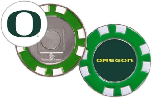 Oregon Ducks Ball Marker Challenge Coin Poker Chip Metal in Saudi Arabia