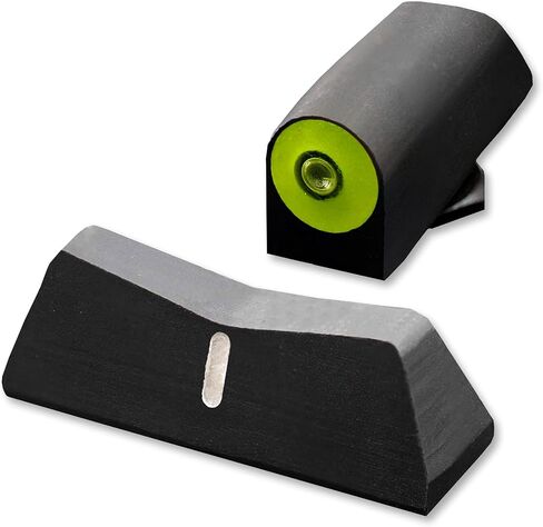 XS SIGHTS DXW2 مشهد ليلي بنقطة كبيرة لمسدسات غلوك، مشاهد مسدس أمامي وخلفي ثابت للتطبيقات التكتيكية in Kuwait