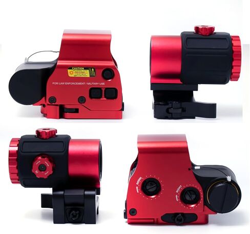 نطاق رؤية منعكس ثلاثي الأبعاد بنقطة حمراء وخضراء 558 G33/558 G43/558 G45 مع مجموعة مكبرة G33 G43 3X /G45 5X مدمجة في حامل QD in Kuwait