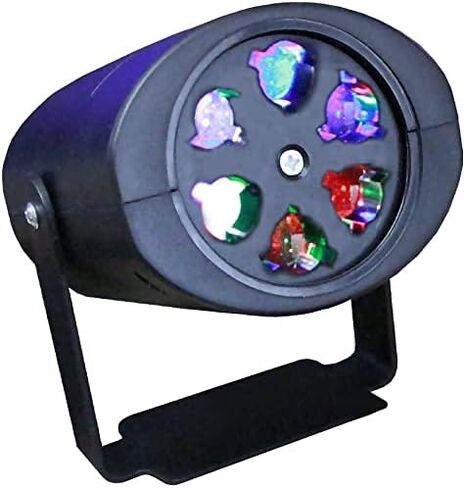 LED GOBO Projector ~ Comes with 4 Changeable Gobos: Christmas, Snowflakes. Halloween and Hearts! in Saudi Arabia