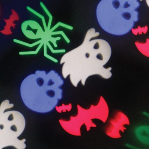 LED GOBO Projector ~ Comes with 4 Changeable Gobos: Christmas, Snowflakes. Halloween and Hearts! in Saudi Arabia