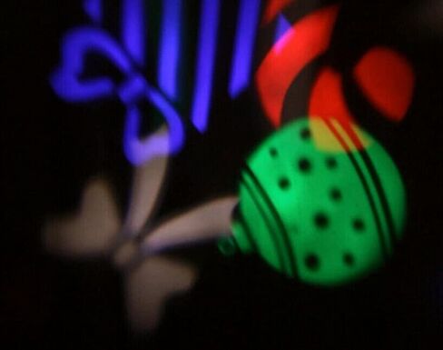 LED GOBO Projector ~ Comes with 4 Changeable Gobos: Christmas, Snowflakes. Halloween and Hearts! in Saudi Arabia