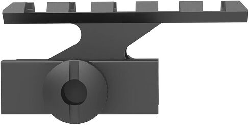 TPO 1“/0.83"/0.5" Picatinny Rail Riser Mount 5 Slots See-Through Slanted Picatinny Rail Mount for Red Dots, Scopes, Optics, Flashlight in Kuwait