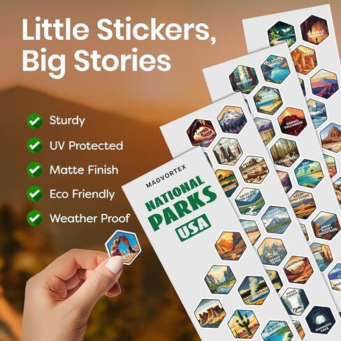 National Parks White Water Bottle with Durable Stickers – 32oz Insulated Stainless Steel Water Bottle with Spout Lid – Insulated for Cold and Hot Drinks – Metal Bottle for Gym, Hiking, Campinghite in Saudi Arabia