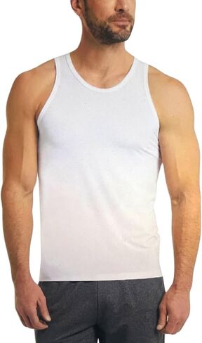 32 Degrees Comfort Mesh Tank Top, 3 Pack, Medium White in Saudi Arabia