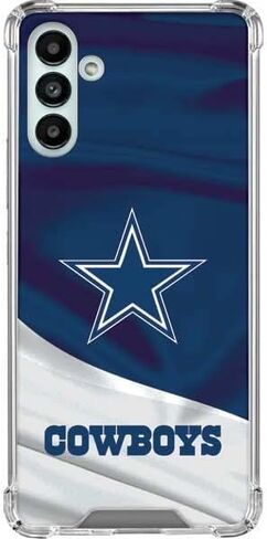 Skinit Clear Phone Case Compatible with Galaxy A13 5G - Officially Licensed NFL Dallas Cowboys Design in Saudi Arabia