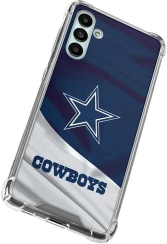 Skinit Clear Phone Case Compatible with Galaxy A13 5G - Officially Licensed NFL Dallas Cowboys Design in Saudi Arabia