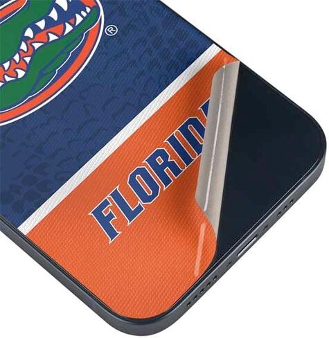 Skinit Decal Phone Skin Compatible with iPhone 13 Mini - Officially Licensed University of Florida Gators Logo Design in Saudi Arabia