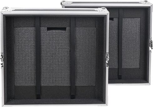 Sound Town 8U Rack Case with 2U Rack Drawer, Casters, for 19" Amps, Mixers, Microphone Receivers (STRC-8U2DR) in Saudi Arabia