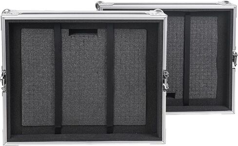 Sound Town 8U Rack Case with 2U Rack Drawer, Casters, for 19" Amps, Mixers, Microphone Receivers (STRC-8U2DR) in Saudi Arabia