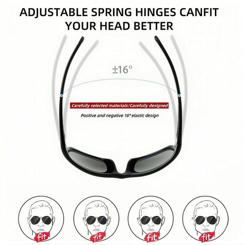 Italy Made Polarized Sunglasses with Corning Glass Lenses, Stylish & Scratch-Resistant for Exercise & Daily Use in Saudi Arabia
