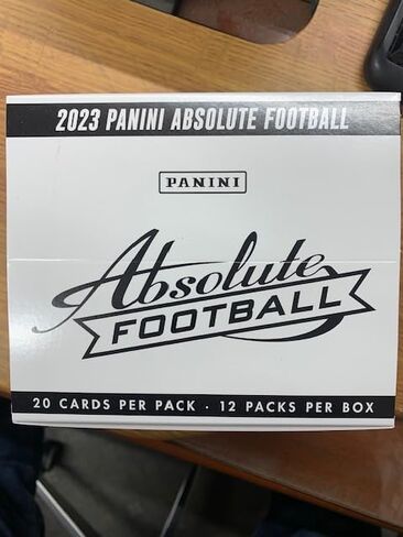 2023 Absolute Football Value Fat Pack Box 20 Card Pk/12 Pks(Factory NOT Sealed in Plastic) Stroud RC? in Saudi Arabia