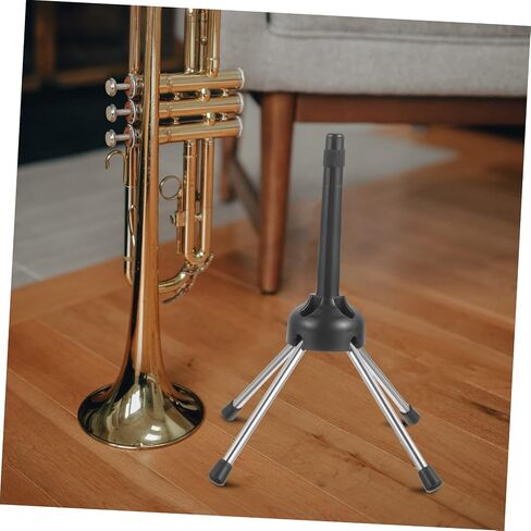 Vaguelly Folding Flute Stand with Protective Feet Portable Clarinet and Oboe Display Holder for Wind Instruments Stable Floor Rack for Flute Collection and Storage in Saudi Arabia
