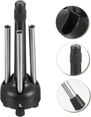 Vaguelly Folding Flute Stand with Protective Feet Portable Clarinet and Oboe Display Holder for Wind Instruments Stable Floor Rack for Flute Collection and Storage in Saudi Arabia