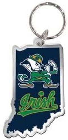 WinCraft Notre Dame S99782 Keychain State Shape in Saudi Arabia