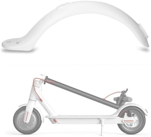 Electric Scooter Rear Mudguard, Black Scooters Mudguard Bracket Replacement Part for M365 Scooter, 31cm Length​ in Saudi Arabia