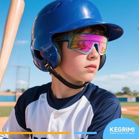 3 Pack Kids Sunglasses Youth Baseball Sunglasses for 3-12 Boys Girls Sports Cycling Running UV Protection Goggles in Saudi Arabia