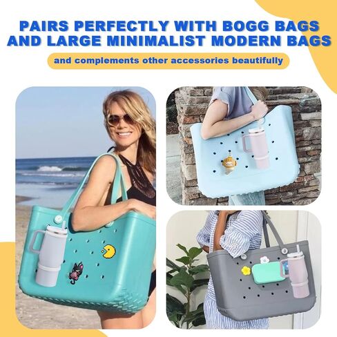 Accessories for Bogg Bag Cup Holder, Bogg Cup Holder for Stanley 40 Oz & All Large Bogg Bags，Leak-Proof Drink Holder with Universal Design(Fits Stanley Cup, Bogg Bag Large, Bog Bag Models) in Saudi Arabia